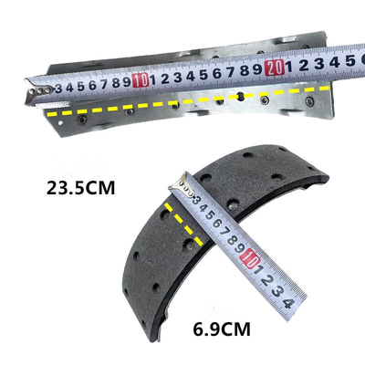Yue Yue 1039E2-3501030A Ağır kamyon fren ayakkabıları ve OE NO. 1039E2-3501030A