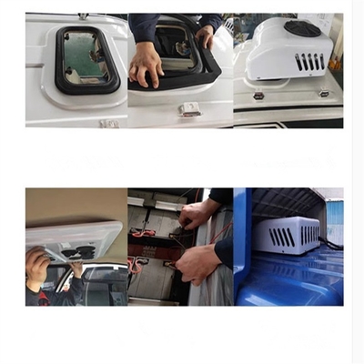 Elektrikli Isıtma ve Soğutma 12v 24v Araç Araç Kamyon Kamyonet Arabada Çatılı RV Traktör AC