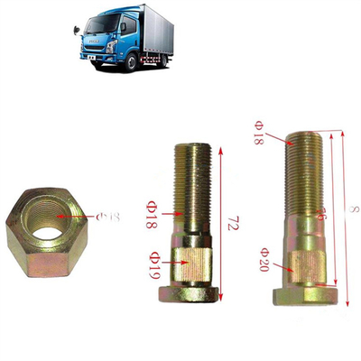 OEM No. 136-3103053 YUEJIN 3028 Kamyonlar Ön Tekerlek vidaları için yedek parçalar