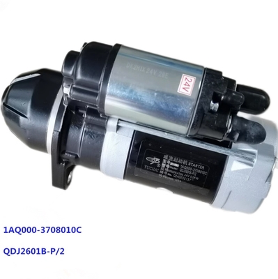 DCEC 4BT Dizel Motor Starter 1AQ000-3708010C JAC Araçları için 24V 6.0KW 10 Diş