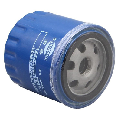 QC480 Araç Montajı JAC Kamyon Motoru için Standart Boyutlu Yağ Filtresi OEM NO 2408002710103