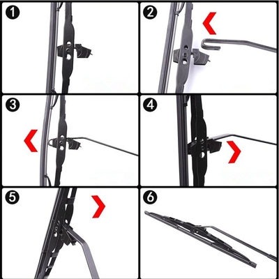 HFC1040 40cm/50cm/53m/55cm JAC/JMC1030/1040 Kamyon yedek parçaları için ön cam silgi bıçağı