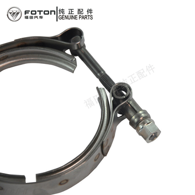Foton Kamyonu için Düzenlenebilir Boru Solucan Düğme Klemesi ISF2.8/3.8 Paslanmaz Çelik V-Klemesi