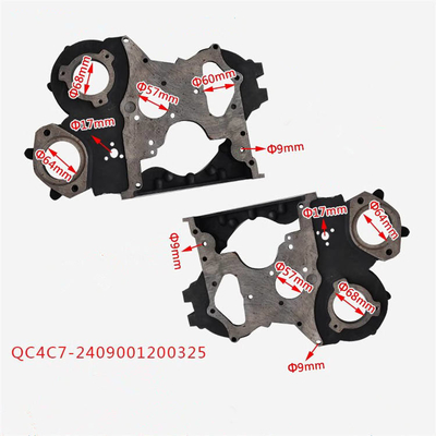 Kamyon parçaları zamanlama takım odası QC480 çelik malzemesi için OEM NO 2408001200500