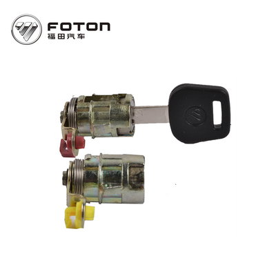 OE NO. 1B18061500005/6 Foton Kamyon yedek parçaları için metal kapı kilidi silindirleri tam seti